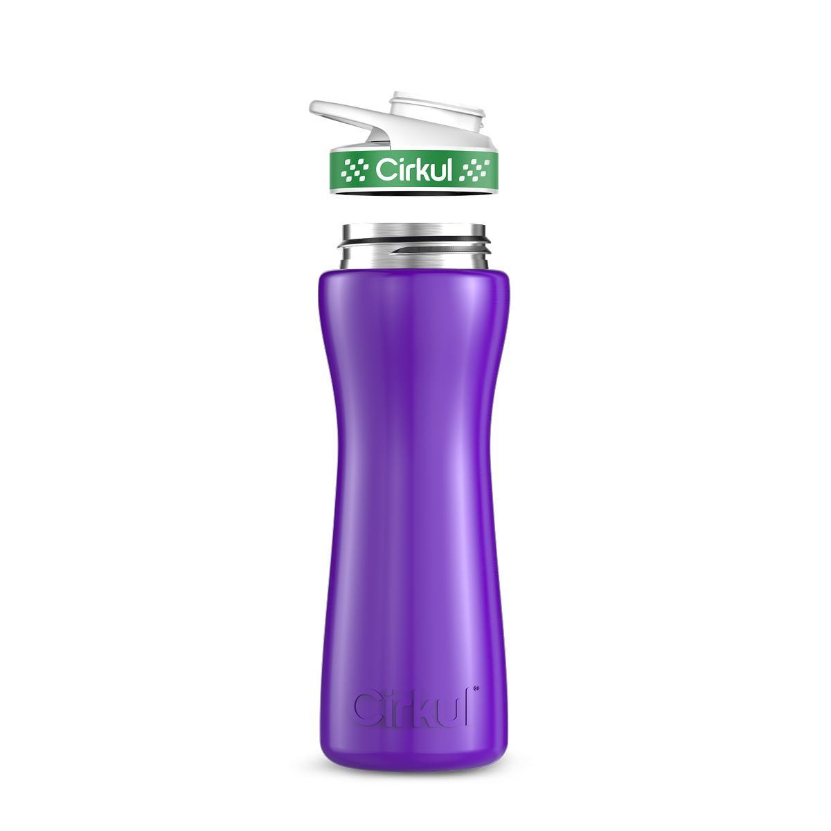 22oz. Stainless Steel Bottle & Comfort Grip Lid