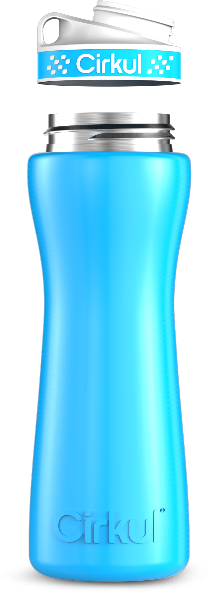 Custom 22oz. Stainless Steel Bottle & Comfort Grip Lid