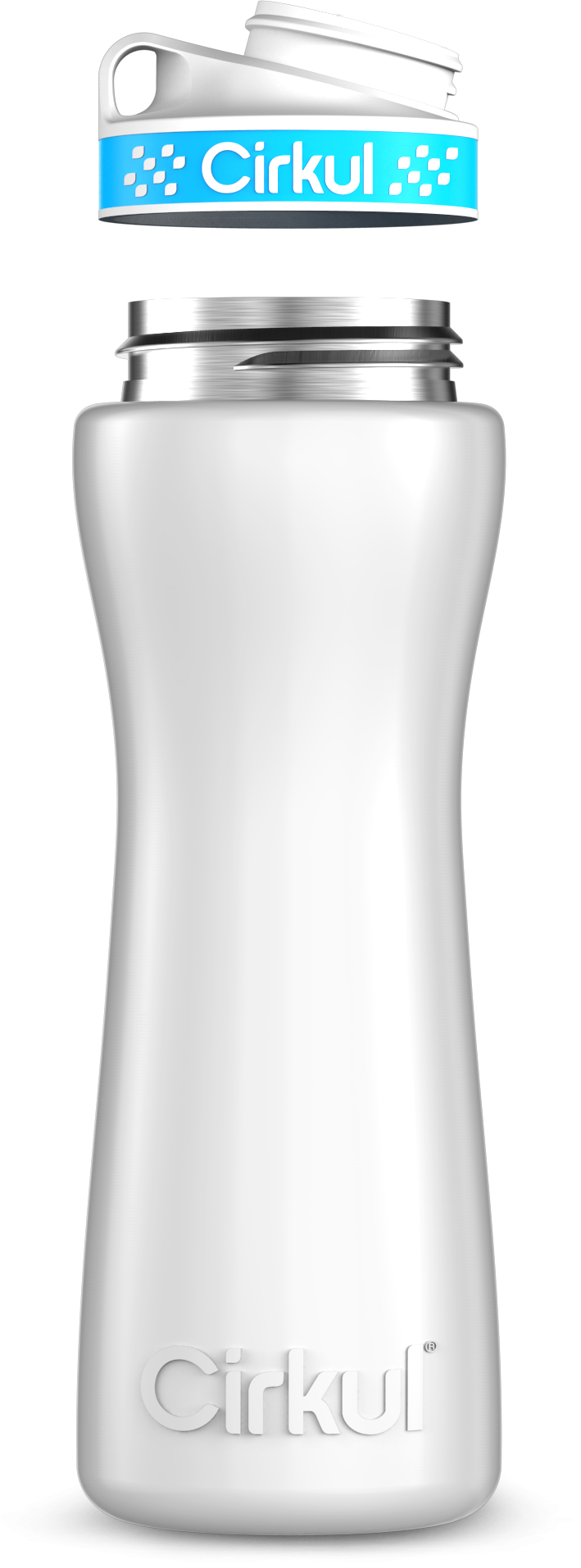 Custom 22oz. Stainless Steel Bottle & Comfort Grip Lid